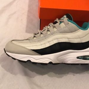 Nike Shoes Air Max 95 Gs Light Bone Turquoise Colorway Poshmark